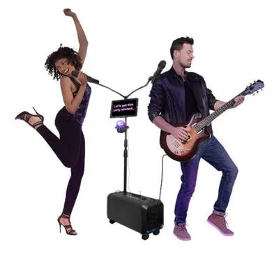 Portable pa system karaoke speaker - iq-906k - Thumbnail 5