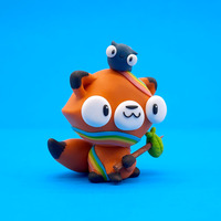 Miniature Fox and Friend - Thumbnail 1
