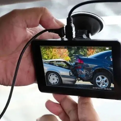 Ultra slim dash cam with 2.4 inch wide screen - odczs01-001 - Thumbnail 3