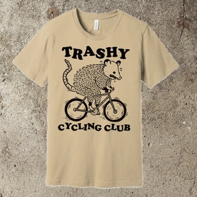 Trashy cycling t-shirt 