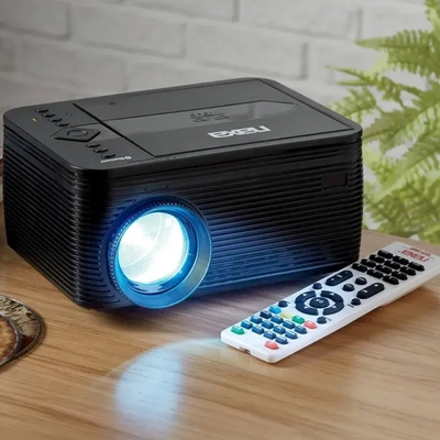 Home theater 720p lcd projector with built-in dvd player - nvp-2500 - Thumbnail 3