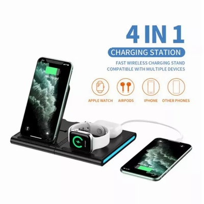 Magnetic power tiles 4 in 1 wireless charging station - 723466575324 - Thumbnail 3