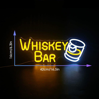 WHISKEY BAR Neon Sign WNS007 - Thumbnail 1