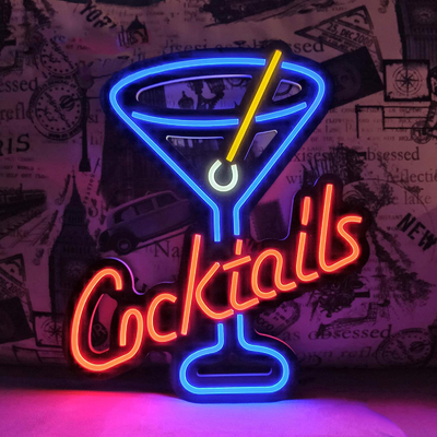 Cocktails neon sign wns009 - Thumbnail 4