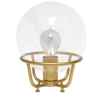 Lalia home old world globe glass table lamp - lht-5032-mg - Thumbnail 1