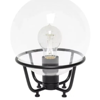 Lalia Home Old World Globe Glass Table Lamp - LHT-5032-MG - Thumbnail 1