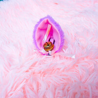 Pastel Purple Cat Ears Clip - Thumbnail 3