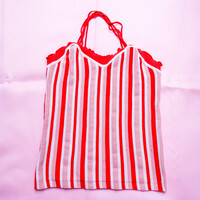 LILY BROWN Striped Knit Bustier - Thumbnail 3