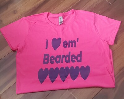 I ❤️ em' Bearded Tshirts