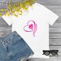 Heart Rose- Short-Sleeve Unisex T-Shirt-3