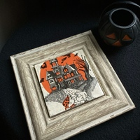 Give Me Candy Framed Trick or Treat Bag - Thumbnail 1