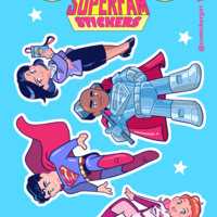 SuperFam Stickers Vol. 3 - The Grown Ups - Thumbnail 1
