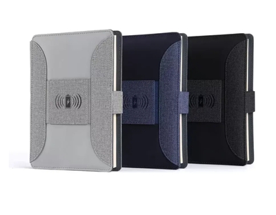 Phone Charging Business Padfolio (Gray)