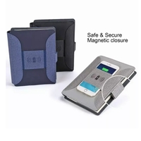 Phone Charging Business Padfolio (Gray) - Thumbnail 1