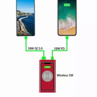 Powerful Portable Powerbank With Wireless Charger - 723466563390 - Thumbnail 2