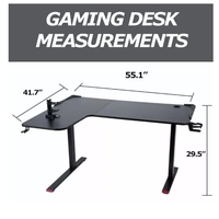 Faze Fixed - L - Shaped - RGB - Gaming - HM-GD007-001 - Thumbnail 1