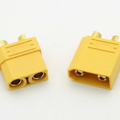 Xt90 rc battery connectors male & female pair