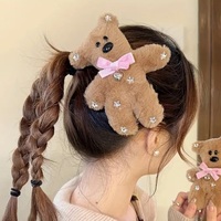 Teddy Bear Hair Clip - Thumbnail 1