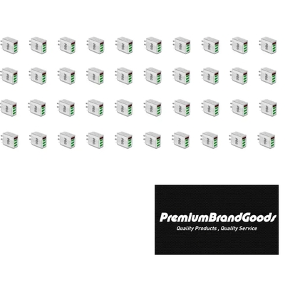  charger with led voltage display charge 3 devices at once! pbg - ws100pbg3portwcgwht