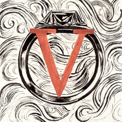 "v is for vilya"
