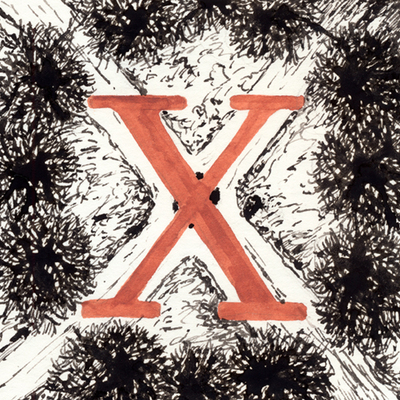 "x is for crossroads"