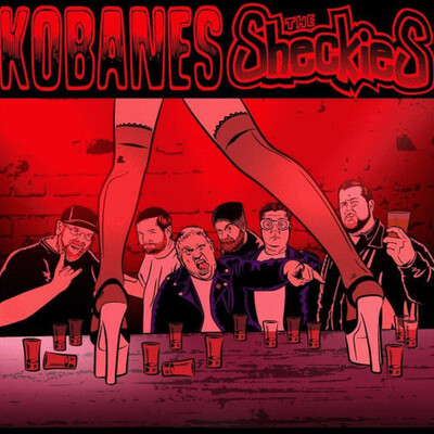 Cd: the kobanes/the sheckies "split" - Thumbnail 4