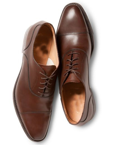 HANDMADE BROWN LEATHER SHOES, MEN HANDMADE DRESS SHOES