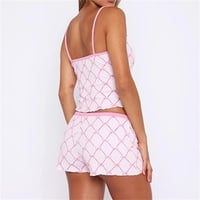 Spliced Bow Pajama Set - Thumbnail 5