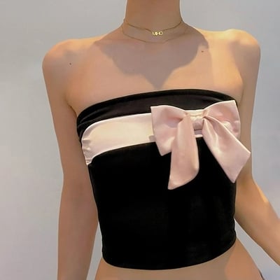 Bow tube top
