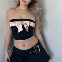 Bow Tube Top - Thumbnail 2