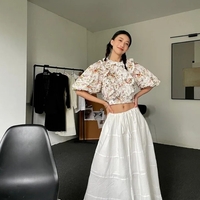 White French Tank Top + Skirt - Thumbnail 5