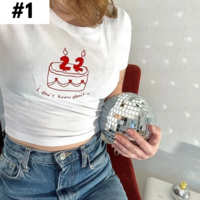 22nd Birthday Cake T-shirt  - Thumbnail 6
