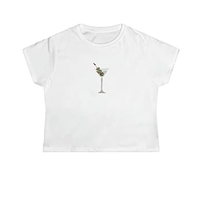 Cocktail Short Sleeve T-shirt  - Thumbnail 1