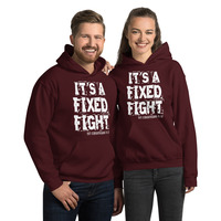 "It's a Fixed Fight" Christian Unisex Hoodie - Thumbnail 2