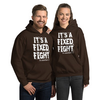 "It's a Fixed Fight" Christian Unisex Hoodie - Thumbnail 3