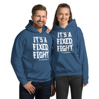 "It's a Fixed Fight" Christian Unisex Hoodie - Thumbnail 7