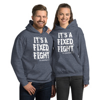 "It's a Fixed Fight" Christian Unisex Hoodie - Thumbnail 8