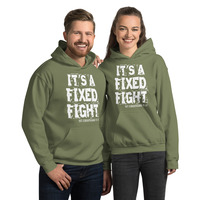 "It's a Fixed Fight" Christian Unisex Hoodie - Thumbnail 9