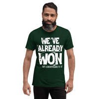 "We've Already Won" Christian Short sleeve Unisex t-shirt - Thumbnail 1