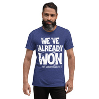 "We've Already Won" Christian Short sleeve Unisex t-shirt - Thumbnail 4