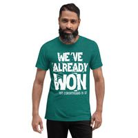 "We've Already Won" Christian Short sleeve Unisex t-shirt - Thumbnail 5