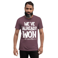 "We've Already Won" Christian Short sleeve Unisex t-shirt - Thumbnail 6