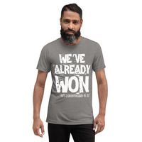 "We've Already Won" Christian Short sleeve Unisex t-shirt - Thumbnail 11