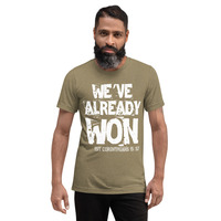 "We've Already Won" Christian Short sleeve Unisex t-shirt - Thumbnail 12