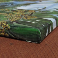 Greenhouse Garden, Original Acrylic Painting By N.E.Thompson, Artwork Size 24x36 inches - Thumbnail 8