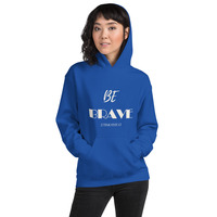 "Be Brave" Christian Unisex Hoodie - Thumbnail 5