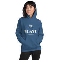 "Be Brave" Christian Unisex Hoodie - Thumbnail 6