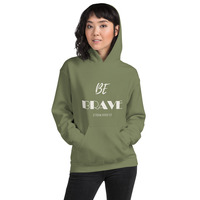 "Be Brave" Christian Unisex Hoodie - Thumbnail 7