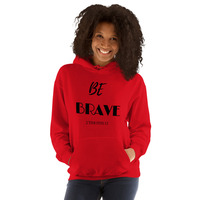 "Be Brave" Christian Unisex Hoodie - Thumbnail 1