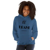 "Be Brave" Christian Unisex Hoodie - Thumbnail 4